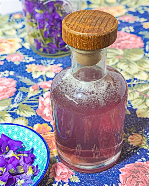 violet spice|wild violet syrup.